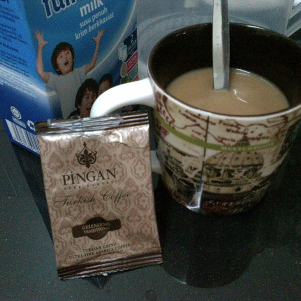 Enjoying this coffee in Malaysia...