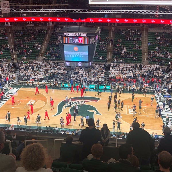 Photo taken at Breslin Center by Billy R. on 2/17/2019