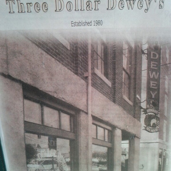 Photo taken at Three Dollar Deweys by Denise on 2/22/2013