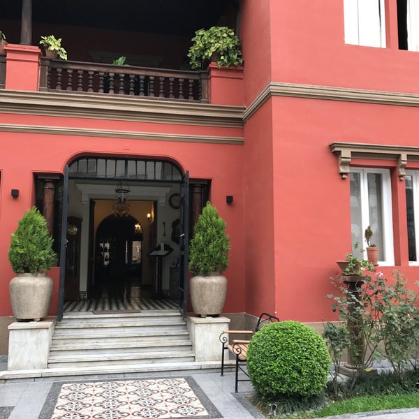 Photo taken at Antigua Miraflores Hotel Lima by Fernando A. on 6/26/2017