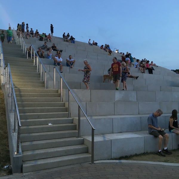 Photo taken at Solstice Steps by Christopher G. on 7/25/2016