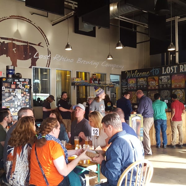 Photo taken at Lost Rhino Brewing Company by Brian M. on 5/9/2019