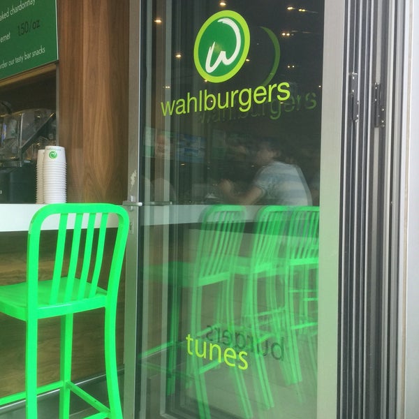 Photo taken at Wahlburgers by Elaine S. on 8/6/2016