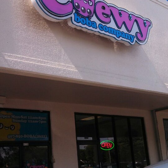 Chewy Boba Company 8098 S Orange Blossom Trl