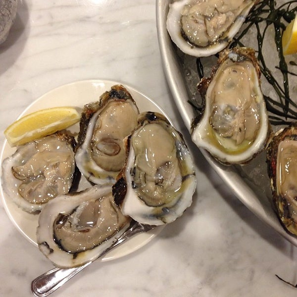Photo taken at Grand Central Oyster Bar Brooklyn by Tina W. on 1/10/2014