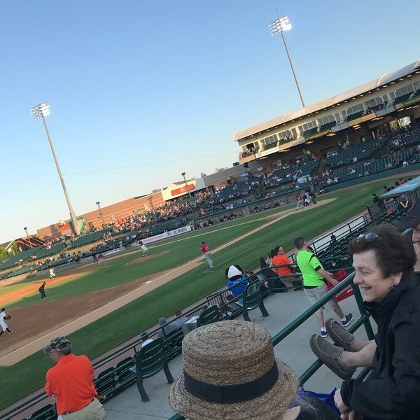 Photo taken at Fairfield Properties Ballpark by Mitch S. on 5/24/2018