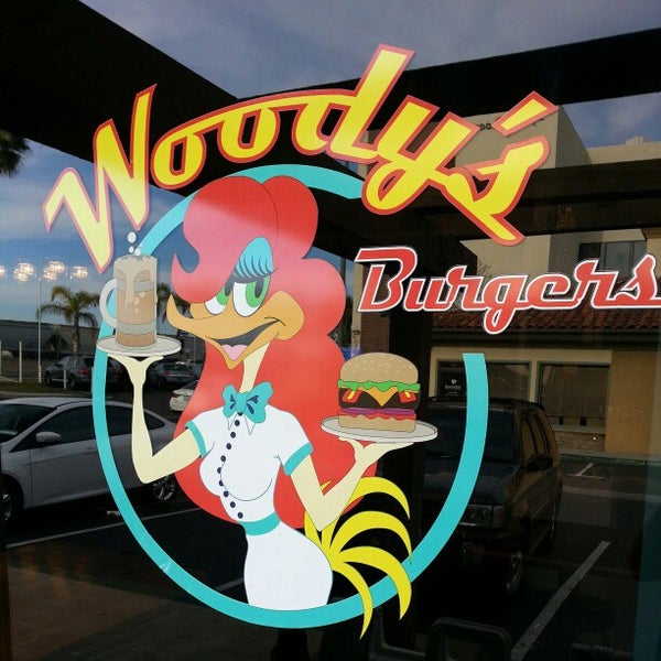Photo taken at Woody&#39;s Burgers by Shawn on 3/3/2013