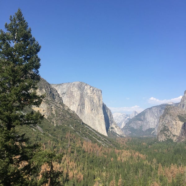 A webcam view of half Dome