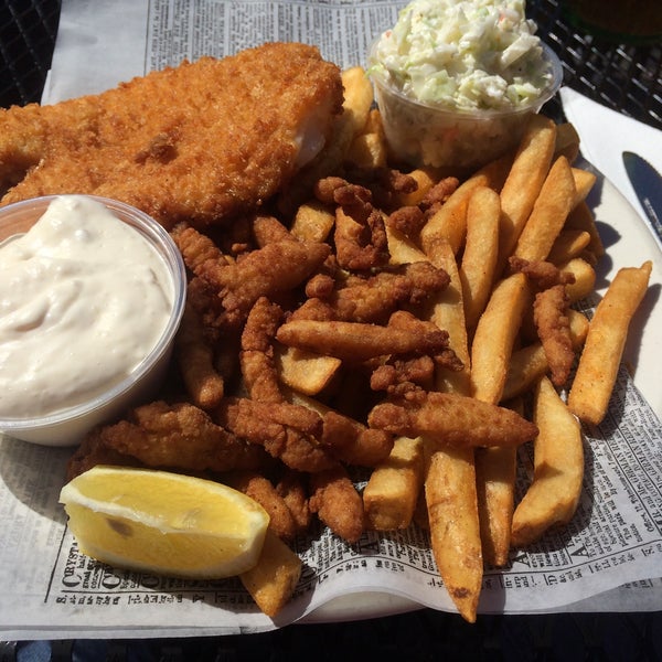 Photo taken at Batter&#39;D-Fried Boston Seafood by George K. on 3/15/2015