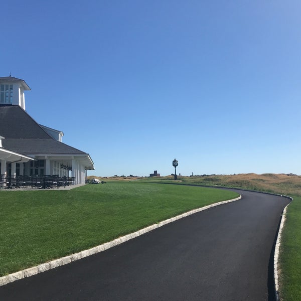 Photo taken at Trump Golf Links at Ferry Point by Timothy O. on 7/19/2018