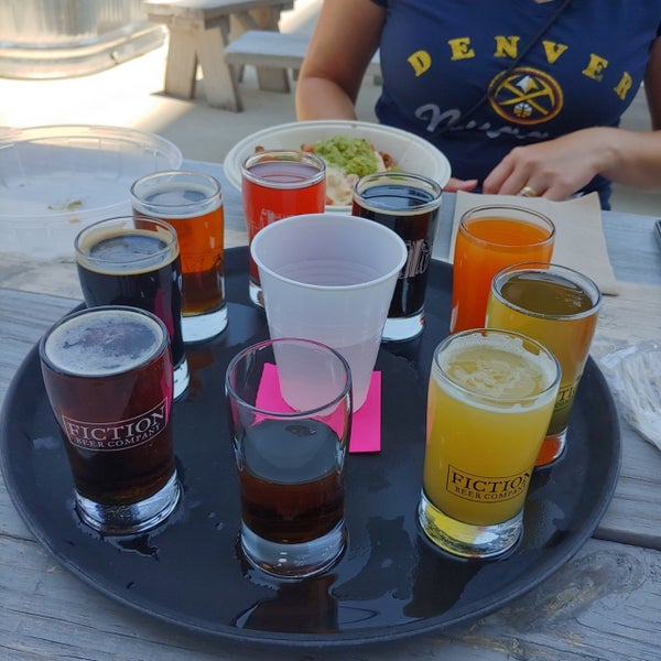 Photo taken at Fiction Beer Company by Sheppy on 7/17/2021