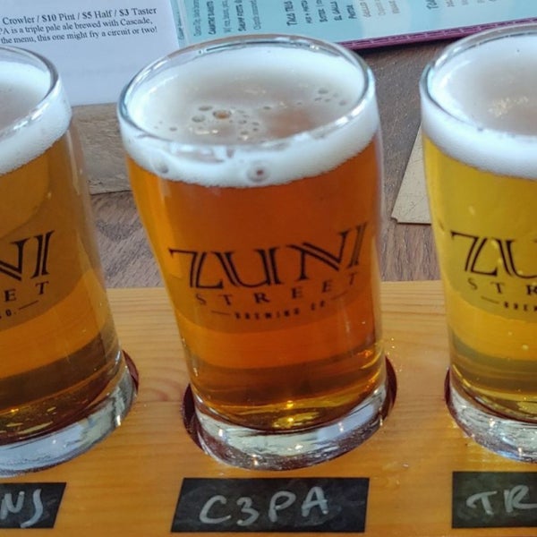 Photo taken at Zuni Street Brewing Company by Sheppy on 1/19/2019