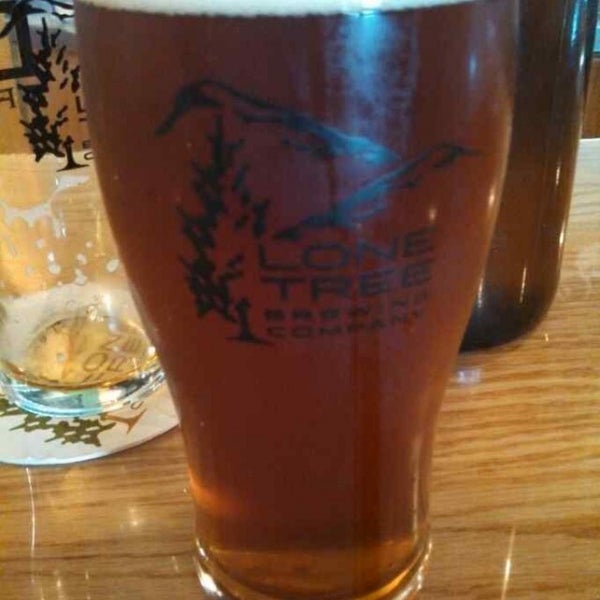 Photo taken at Lone Tree Brewery Co. by Sheppy on 7/12/2013