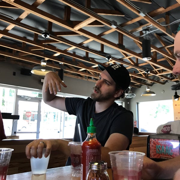 Photo taken at Mod Pizza by Joey B. on 8/4/2018