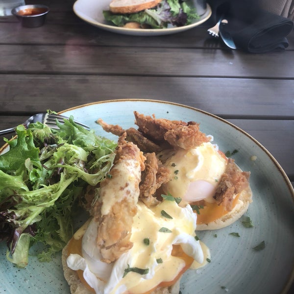 Eggs Benedict unless try the soft shell crab