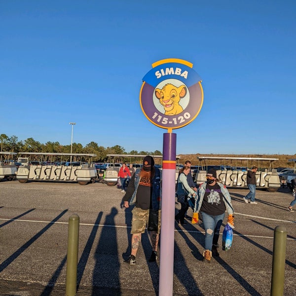 Simba Parking Lot Lake Buena Vista, FL