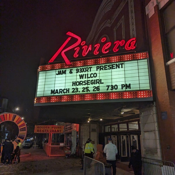 Photo taken at Riviera Theatre by Zig on 3/24/2023