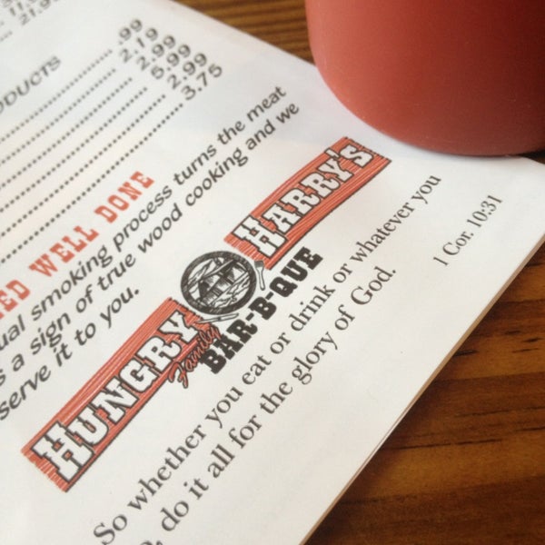 Photo taken at Hungry Harry&#39;s Famous BBQ by Richard H. on 1/17/2013