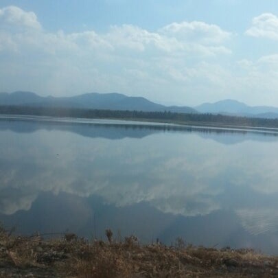 Photo taken at Mae Wang San Reservoir by ผู้หญิงเทาๆ ฉ. on 1/2/2013