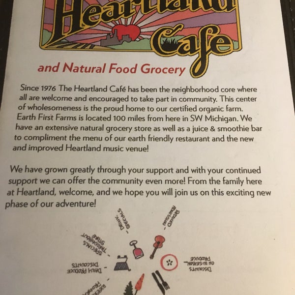 Foto tomada en Heartland Café  por Phoenix J. el 4/4/2018