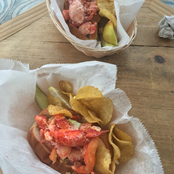 Lobster roll is delicious. Full of big pieces of lobster and not over dressed.