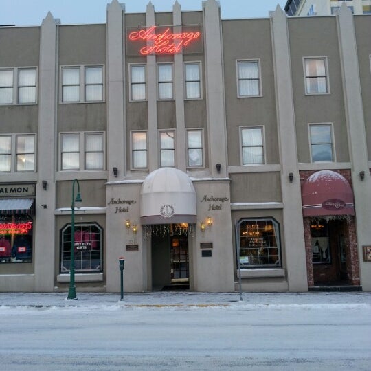 Photo taken at Historic Anchorage Hotel by Dennis B. on 2/21/2013