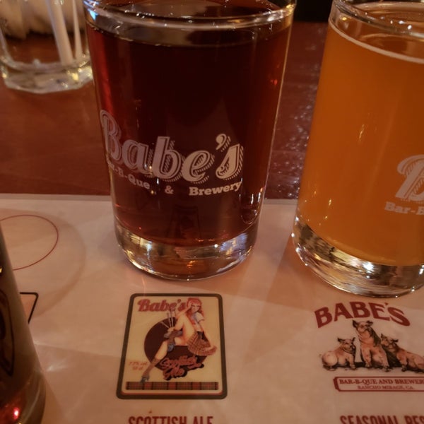 Photo taken at Babe&#39;s Bar-B-Que &amp; Brewhouse by Scott A. on 1/18/2020