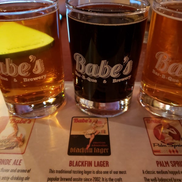 Photo taken at Babe&#39;s Bar-B-Que &amp; Brewhouse by Scott A. on 1/18/2020