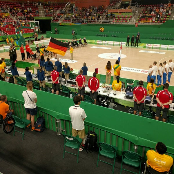 9/15/2016 tarihinde Nils A.ziyaretçi tarafından Arena Olímpica do Rio'de çekilen fotoğraf
