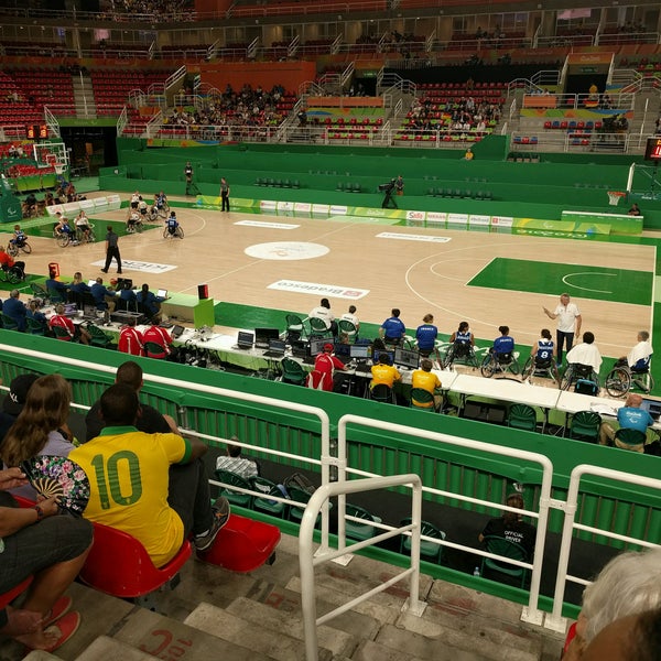 9/13/2016 tarihinde Nils A.ziyaretçi tarafından Arena Olímpica do Rio'de çekilen fotoğraf
