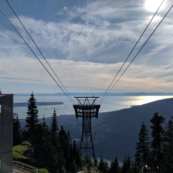 Photo taken at Grouse Gondola by Nils A. on 8/29/2019