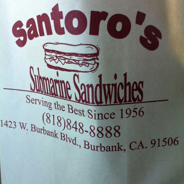 9/22/2013にLydiaがSantoro&#39;s Submarine Sandwichesで撮った写真