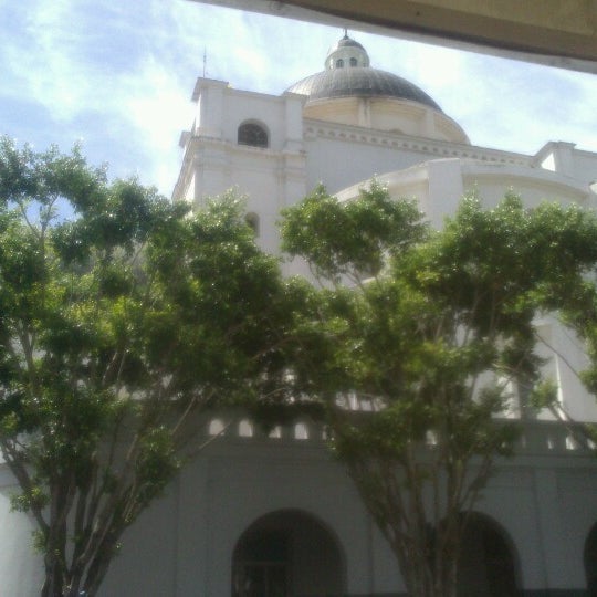 Photo taken at Basilica de Caacupe by Gabriel A. on 1/2/2013