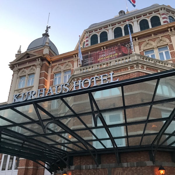 Photo taken at Grand Hotel Amrâth Kurhaus by Özkan M. on 10/24/2021