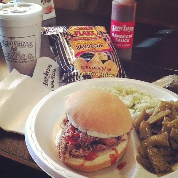 Photos at LawLers Barbecue Athens 21 tips