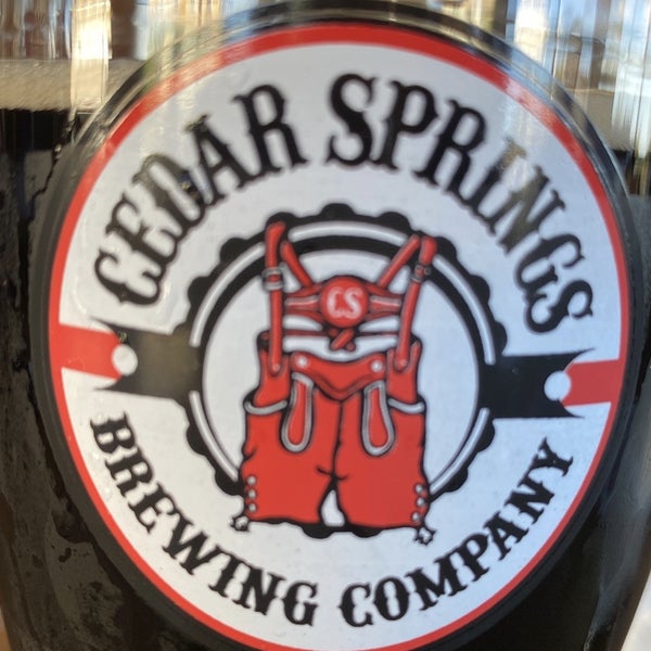 Photo taken at Cedar Springs Brewing Company by Carol C. on 9/5/2020