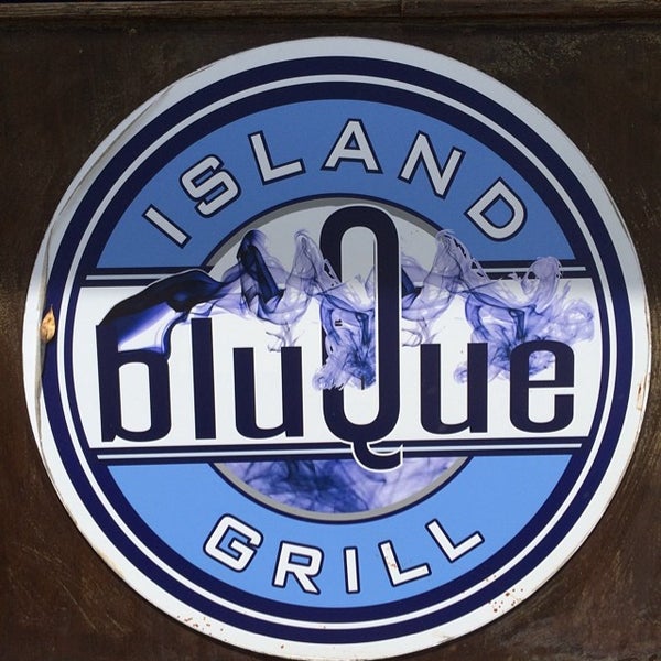 Photo taken at Blu Que Island Grill by PROEDGEBIKER .. on 7/5/2014