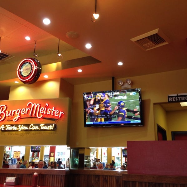 Photo taken at BurgerMeister by Pamela R. on 10/5/2013