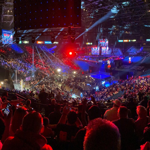 Photo taken at MGM Grand Garden Arena by Nino E. on 2/22/2020