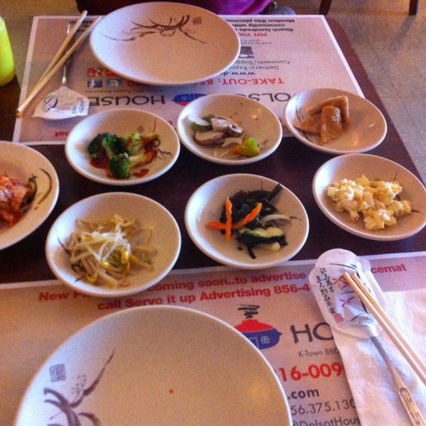Photo taken at Dolsot House | K-Town BBQ Korean Restaurant by Katrina B. on 7/13/2014