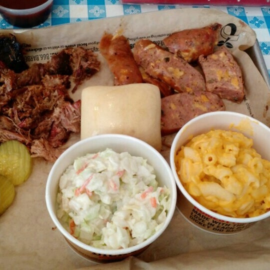 Photo taken at Dickey&#39;s Barbecue Pit by Andrew S. on 5/21/2015