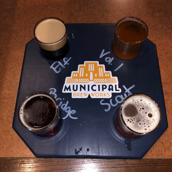 Photo taken at Municipal Brew Works by Chris R. on 12/30/2018