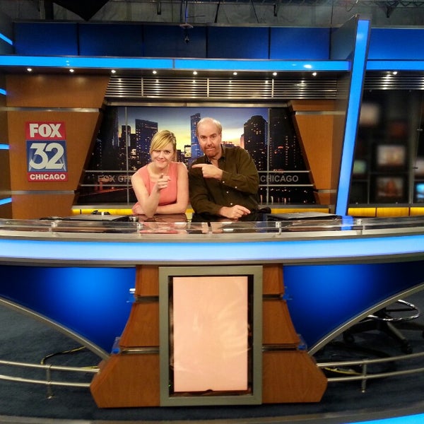 Fox Chicago News studio