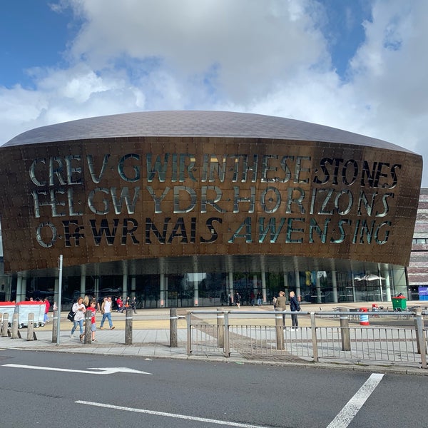 Photo taken at Wales Millennium Centre by inci on 8/18/2019