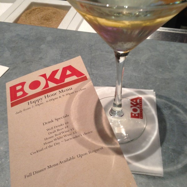 4/9/2013에 Michael님이 BOKA Restaurant + Bar에서 찍은 사진