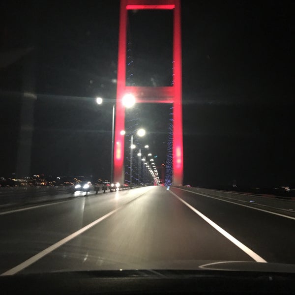Photo taken at Bosphorus Bridge by Mustafa Y. on 10/18/2017