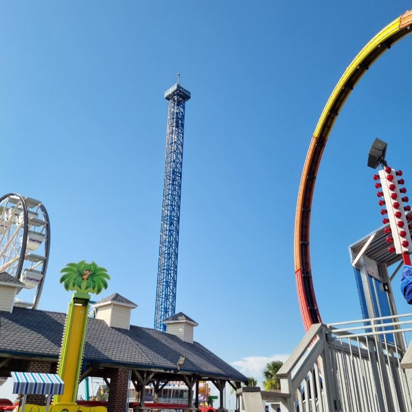 Photo taken at Kemah Boardwalk by Aditya S. on 7/24/2023