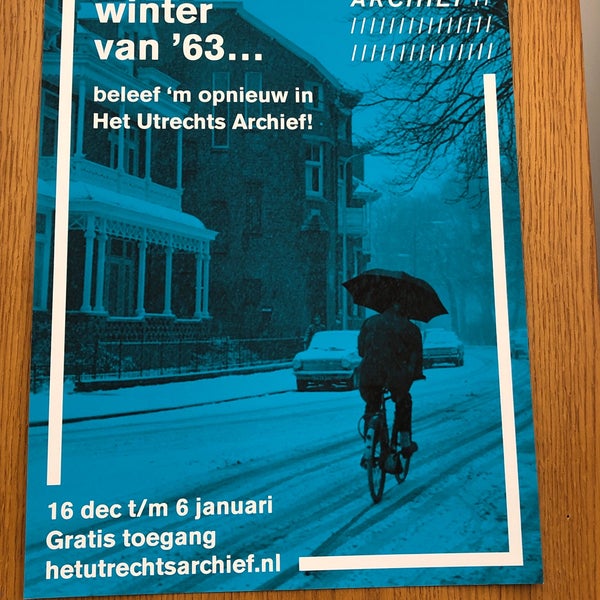 1/13/2019にSietske G.がHet Utrechts Archiefで撮った写真