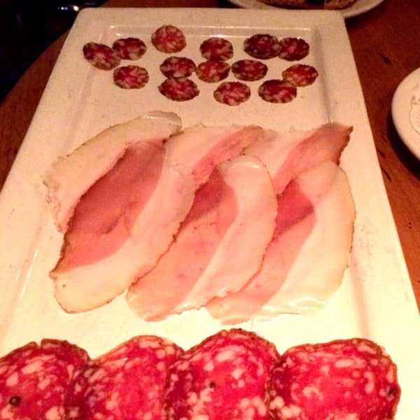 Try chef's selection salumi to get the latest housemade goodies.