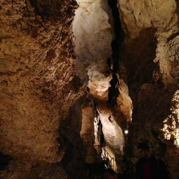 Photo taken at Szemlő-hegyi-barlang by Jessica H. on 1/19/2014